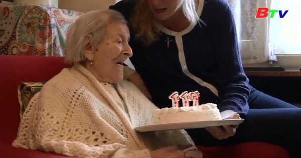 Cụ bà cao tuổi nhất thế giới mừng sinh nhật lần thứ 117
